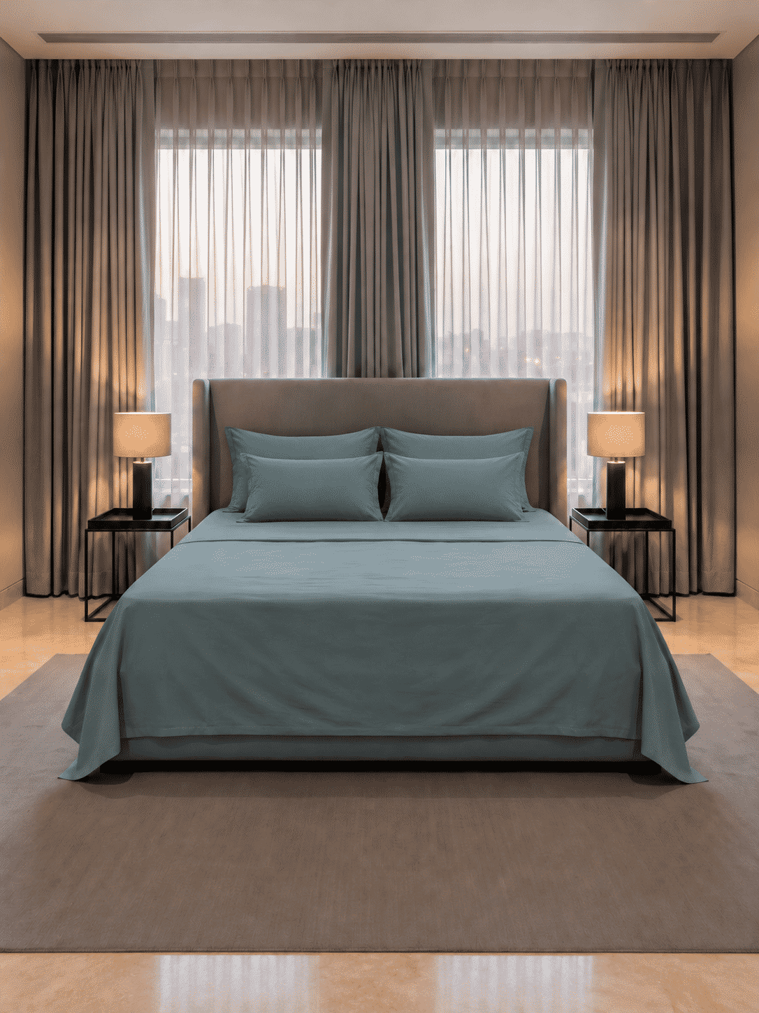 Eucalyptus Lyocell Cotton Bedsheet with Pillowcases
