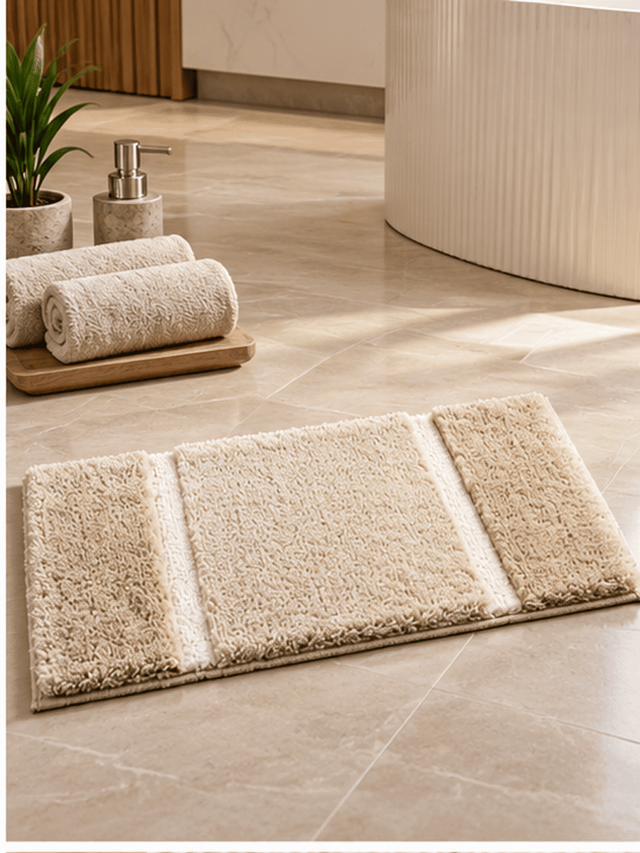 Double Tone Lamb Bathmat