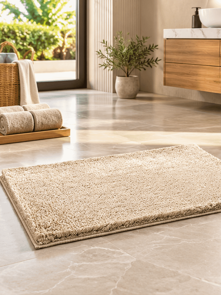 Solid Lamb Bathmat