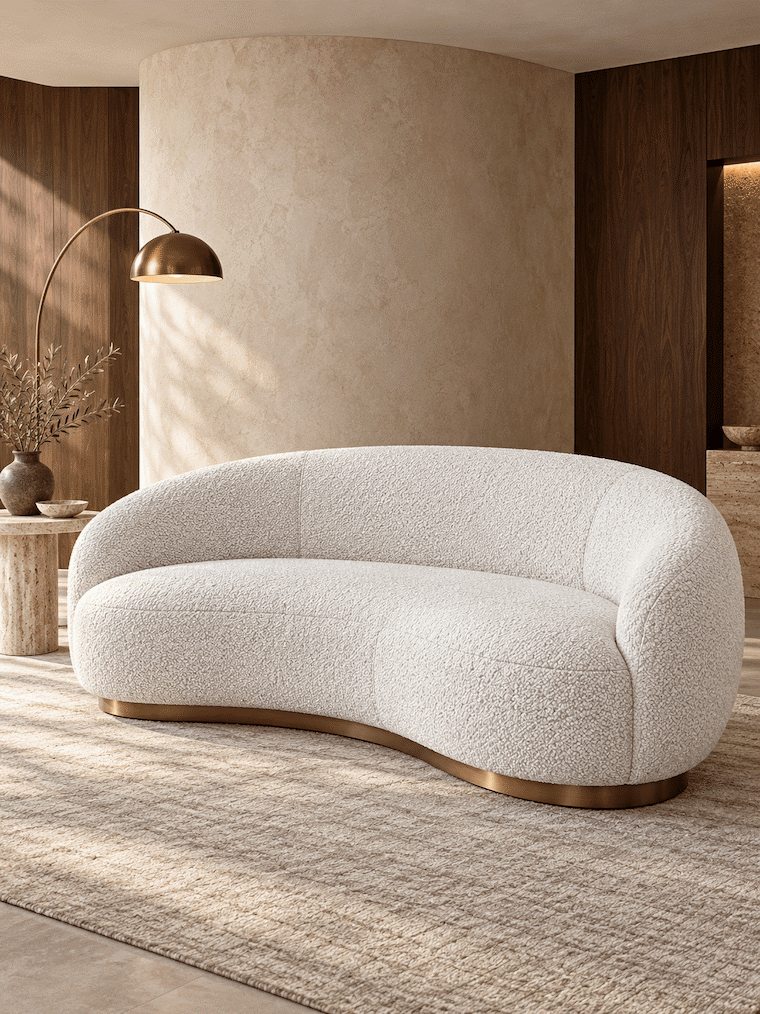 Lukora Two-Tone Textured Upholstery Fabric