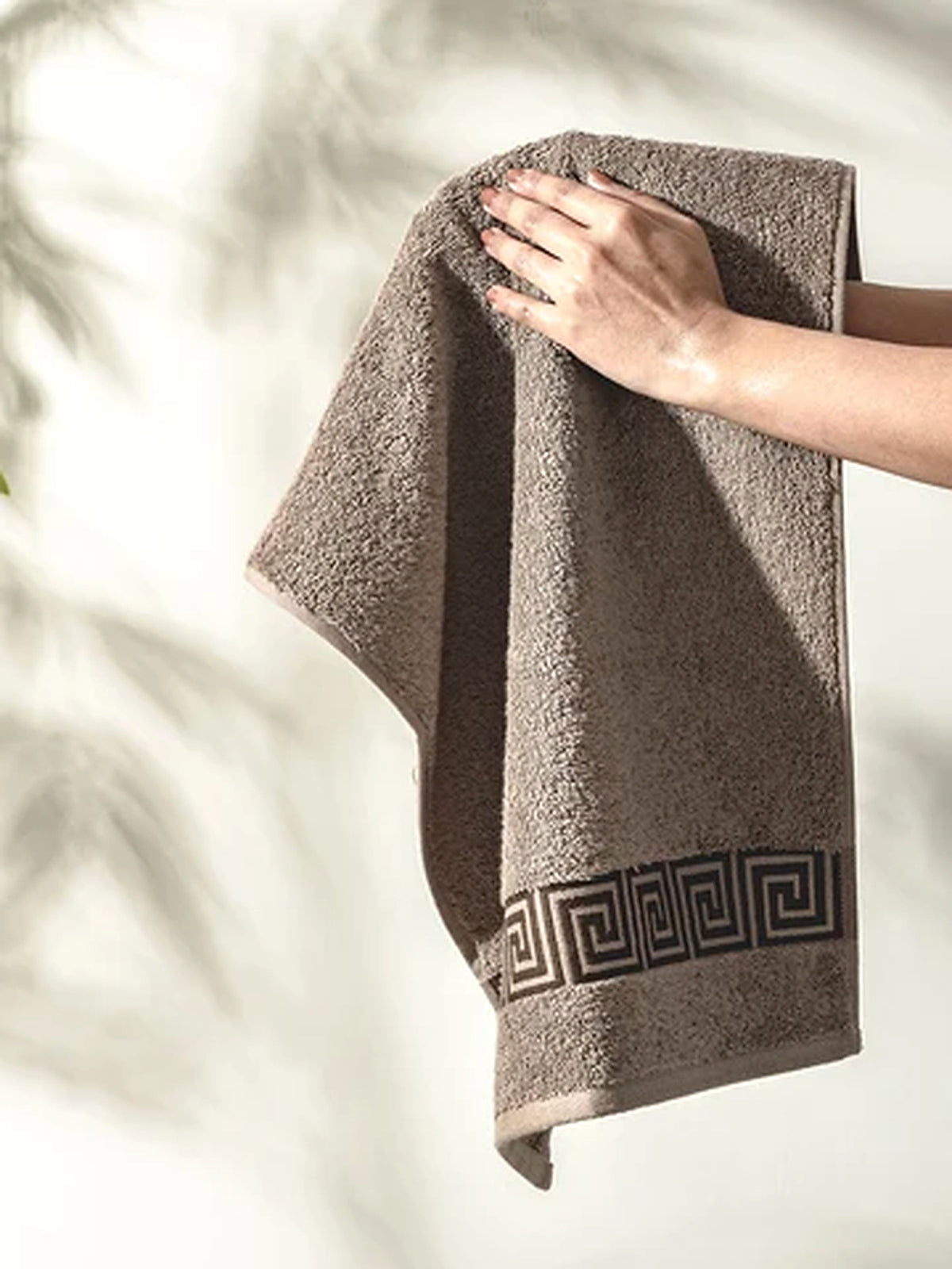Picasso Hand Towel Greek Key Border