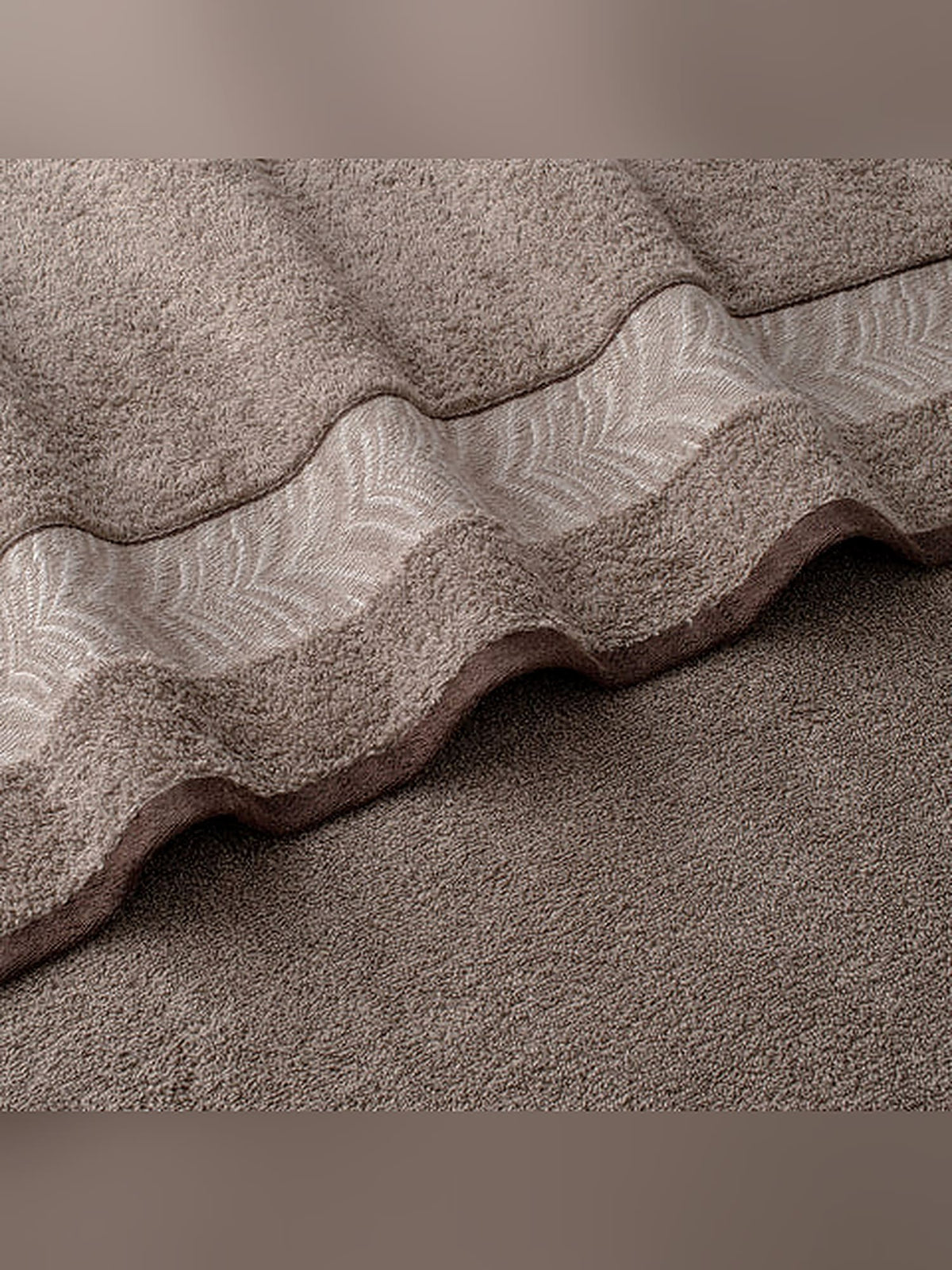 Picasso Bath Towel Herringbone Border