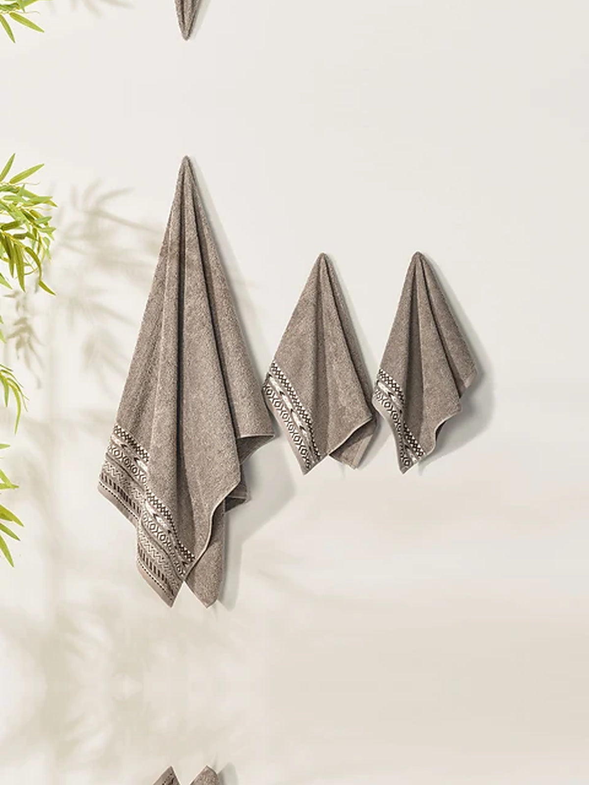 Picasso 3-Piece Towel Set Tribal Border
