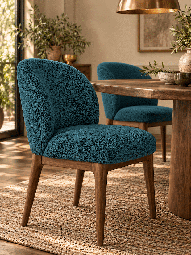 Lukora Two-Tone Textured Upholstery Fabric