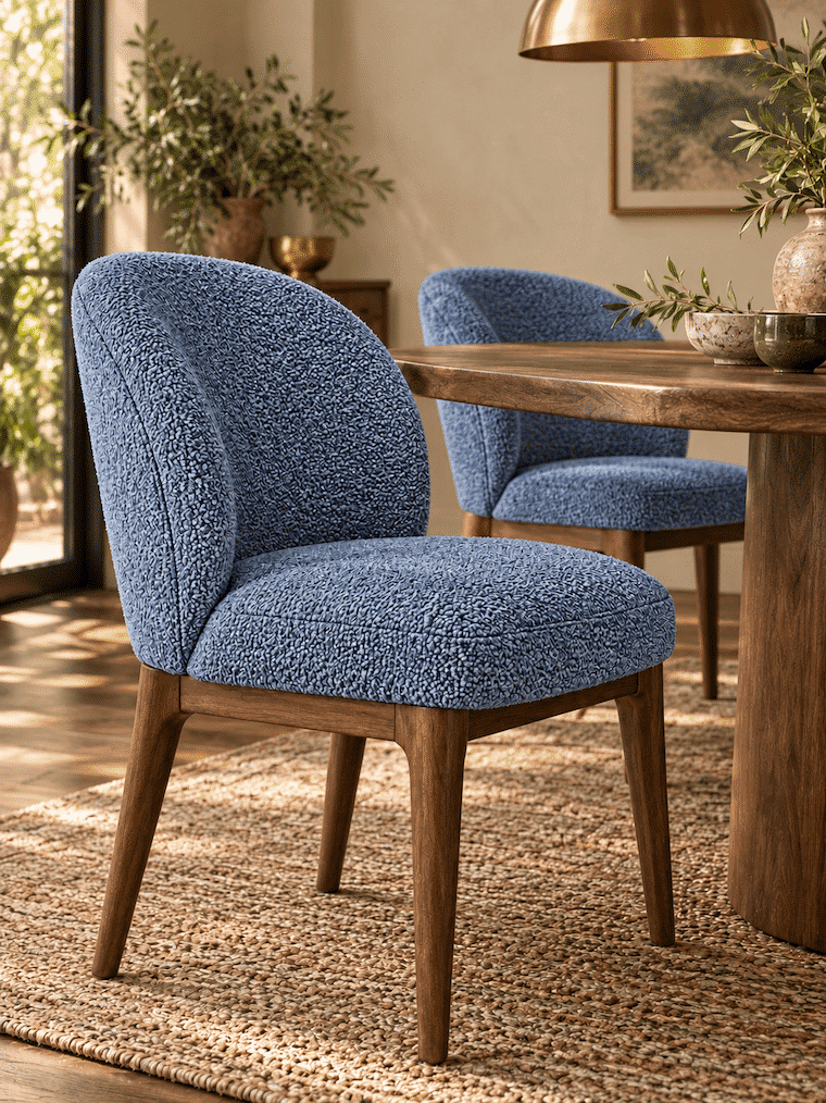 Lukora Two-Tone Textured Upholstery Fabric