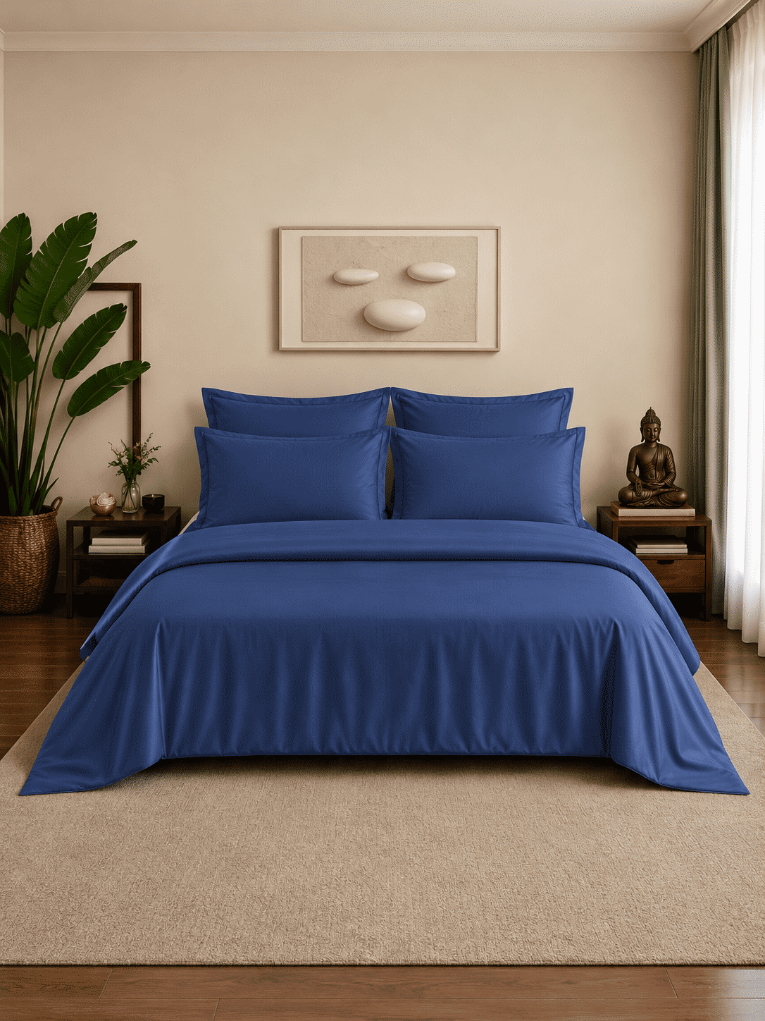 Eucalyptus Lyocell Cotton Bedsheet with Pillowcases
