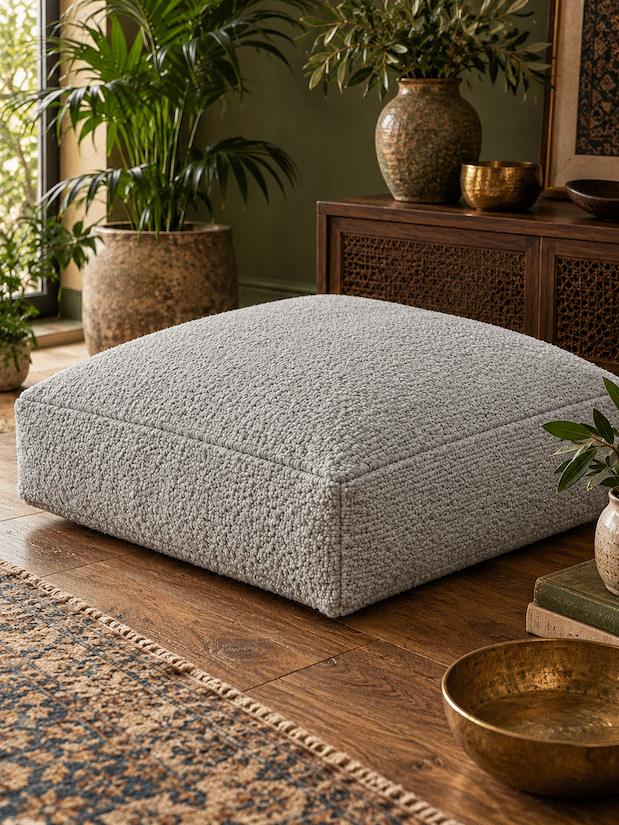 Lukora Two-Tone Textured Upholstery Fabric