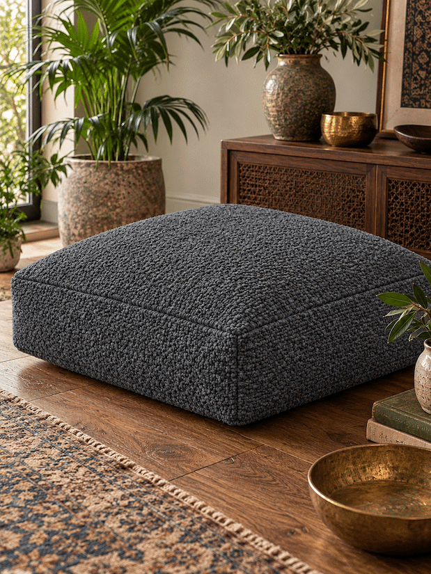 Lukora Two-Tone Textured Upholstery Fabric