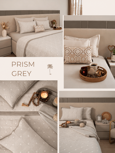 Sadyaska Palm Springs Prism Cotton Bedding Set