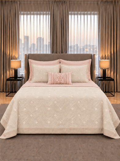 Sadyaska Palm Springs Prism Cotton Bedding Set