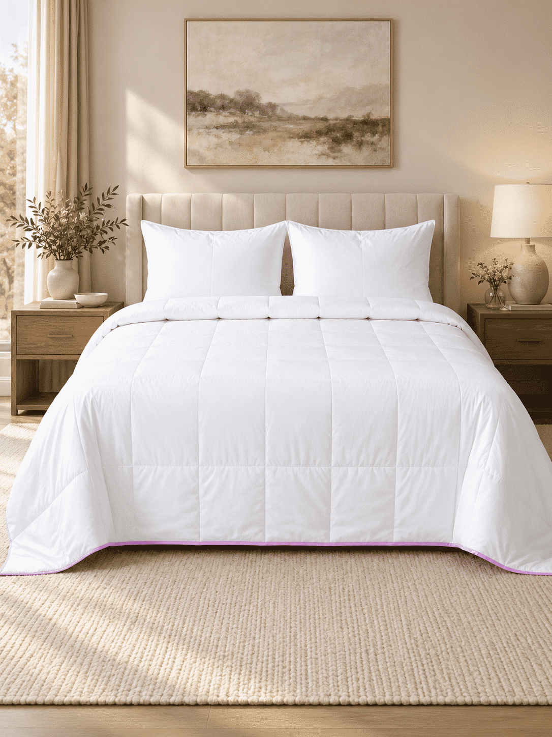Pearl 50% Down & 50% Feather Duvet (125 GSM)