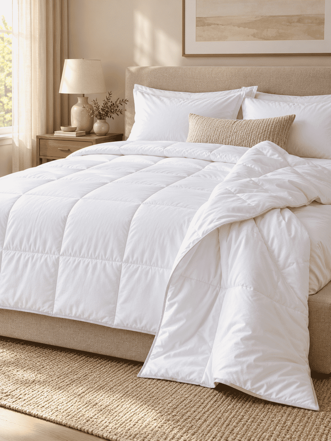 Pearl 50% Down & 50% Feather Duvet (125 GSM)