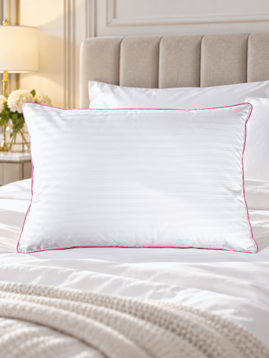 Pearl 50% Down & 50% Feather Plush Pillow