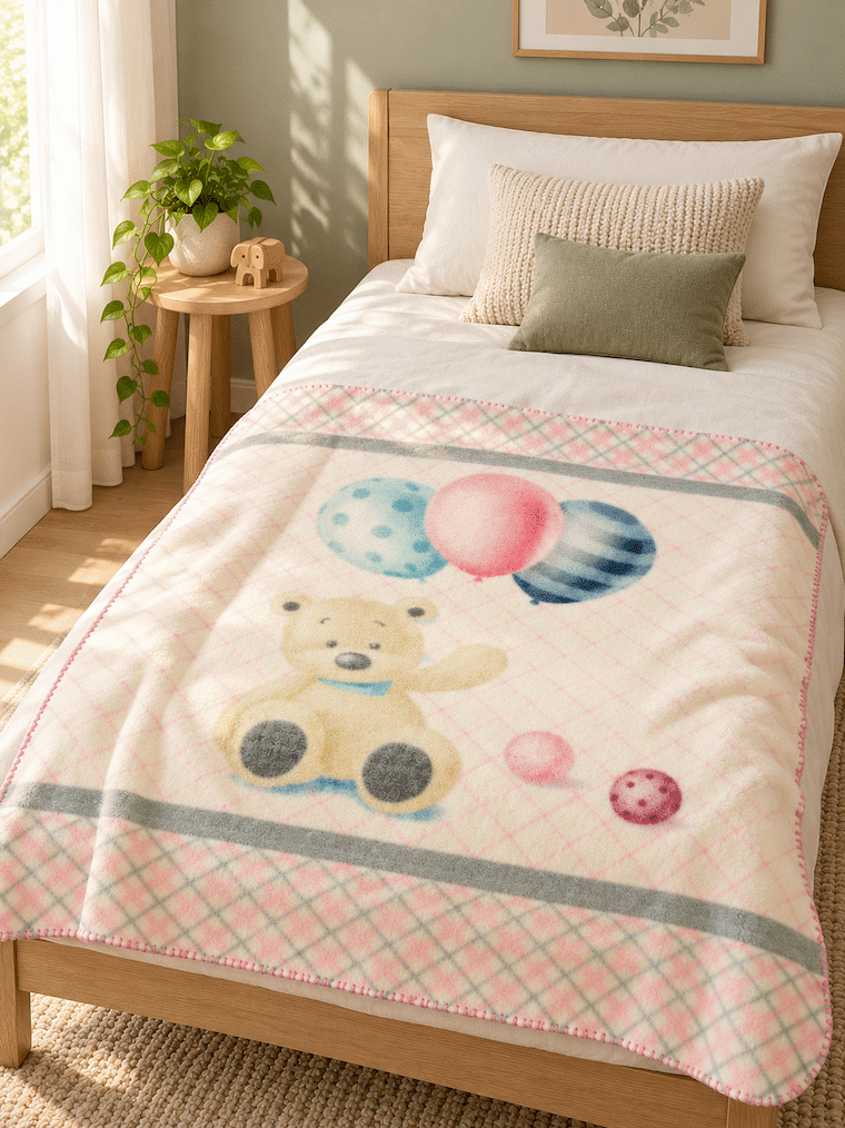 Balloon Buddy Kids Blanket