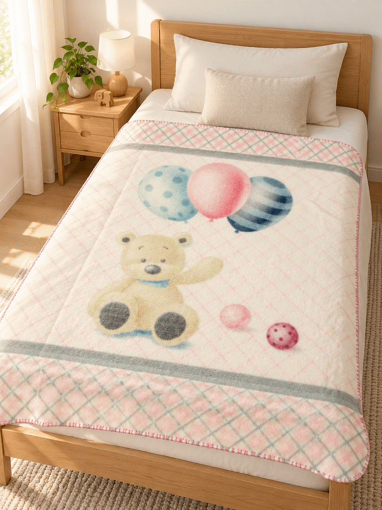 Balloon Buddy Kids Blanket