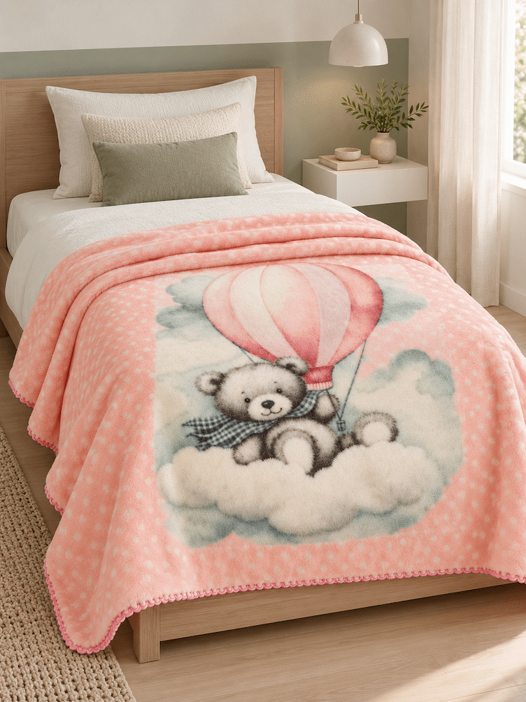 Dreamy Teddy Kids Blanket