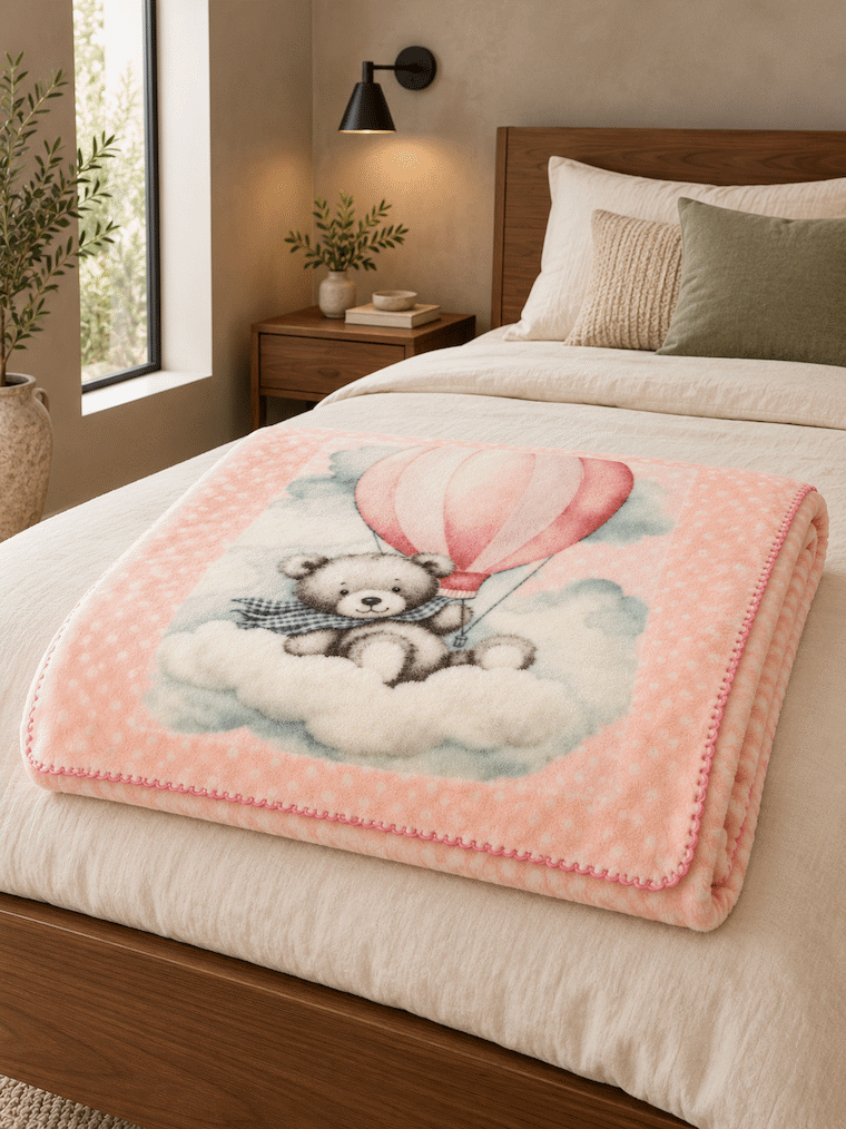 Dreamy Teddy Kids Blanket