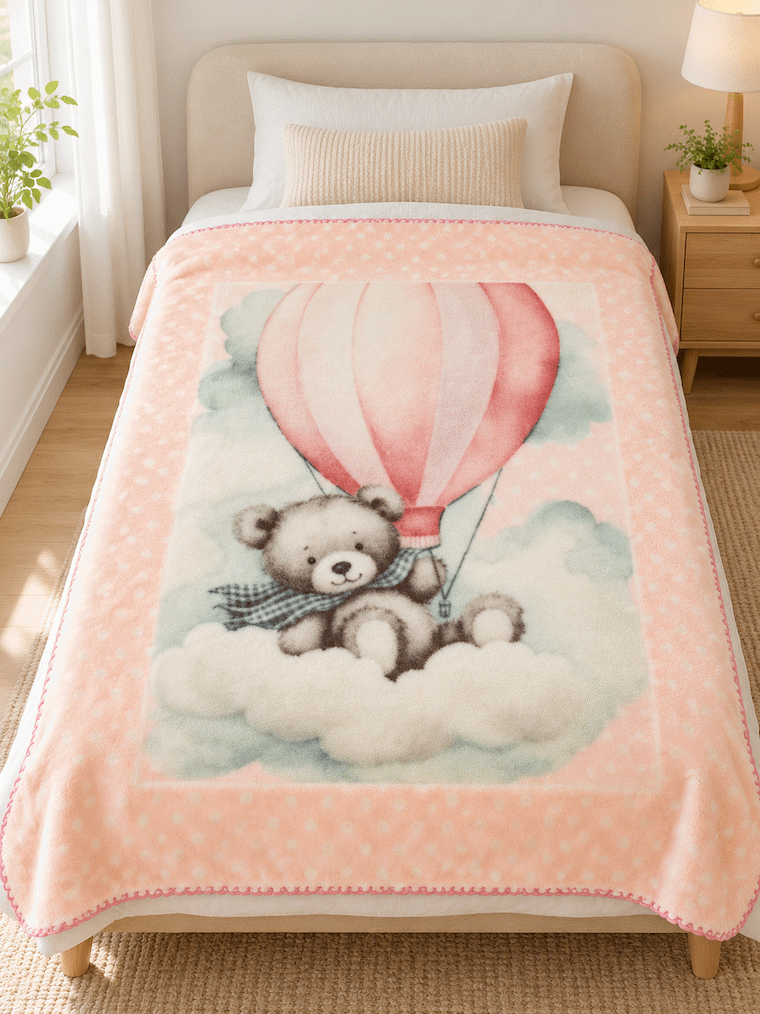 Dreamy Teddy Kids Blanket
