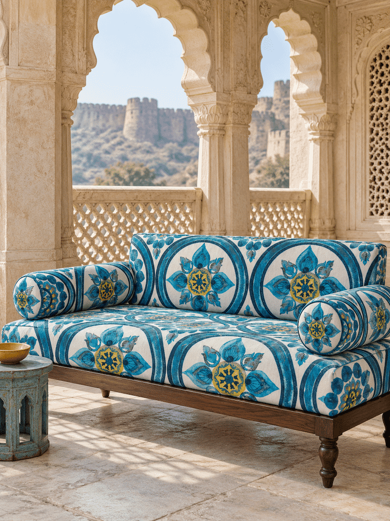 Qila Upholstery Fabric | Bikaner Collection