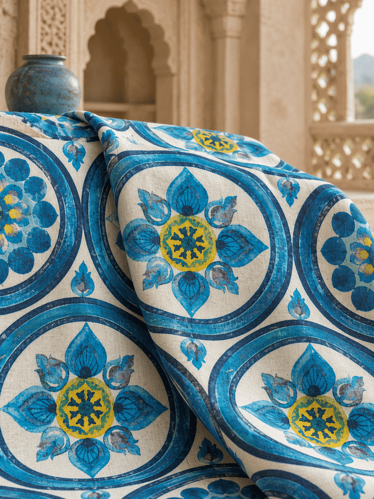 Qila Upholstery Fabric | Bikaner Collection