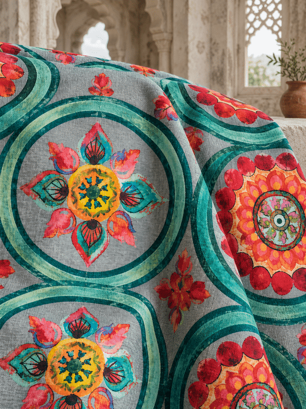 Qila Upholstery Fabric | Bikaner Collection