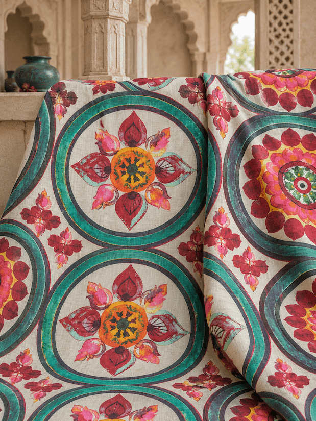 Qila Upholstery Fabric | Bikaner Collection
