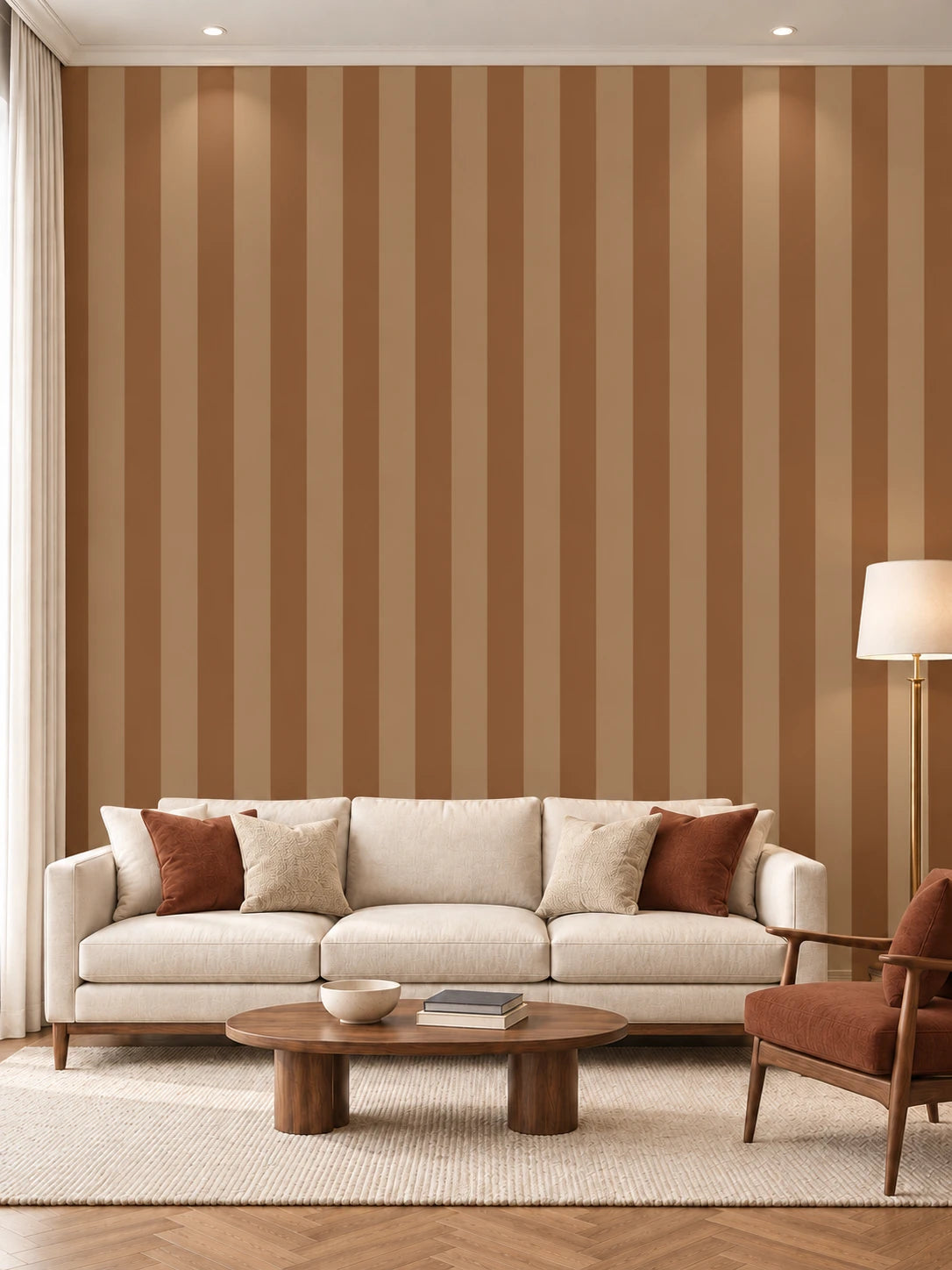 Striavora Tailored Stripe Wallpaper