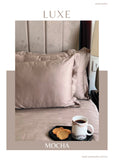 Sadyaska Luxury Bedsheet Set - Mocha - Jagdishstoreonline 