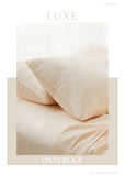 Sadyaska Luxury Bedsheet Set - Oats Beige - Jagdishstoreonline 