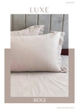 Sadyaska Luxury Bedsheet Set - Beige - Jagdishstoreonline 