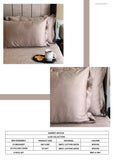 Sadyaska Luxury Bedsheet Set - Mocha - Jagdishstoreonline 