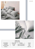 Sadyaska Luxury Bedsheet Set - Silver - Jagdishstoreonline 