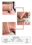 Sadyaska Luxury Bedsheet Set - Rose - Jagdishstoreonline 