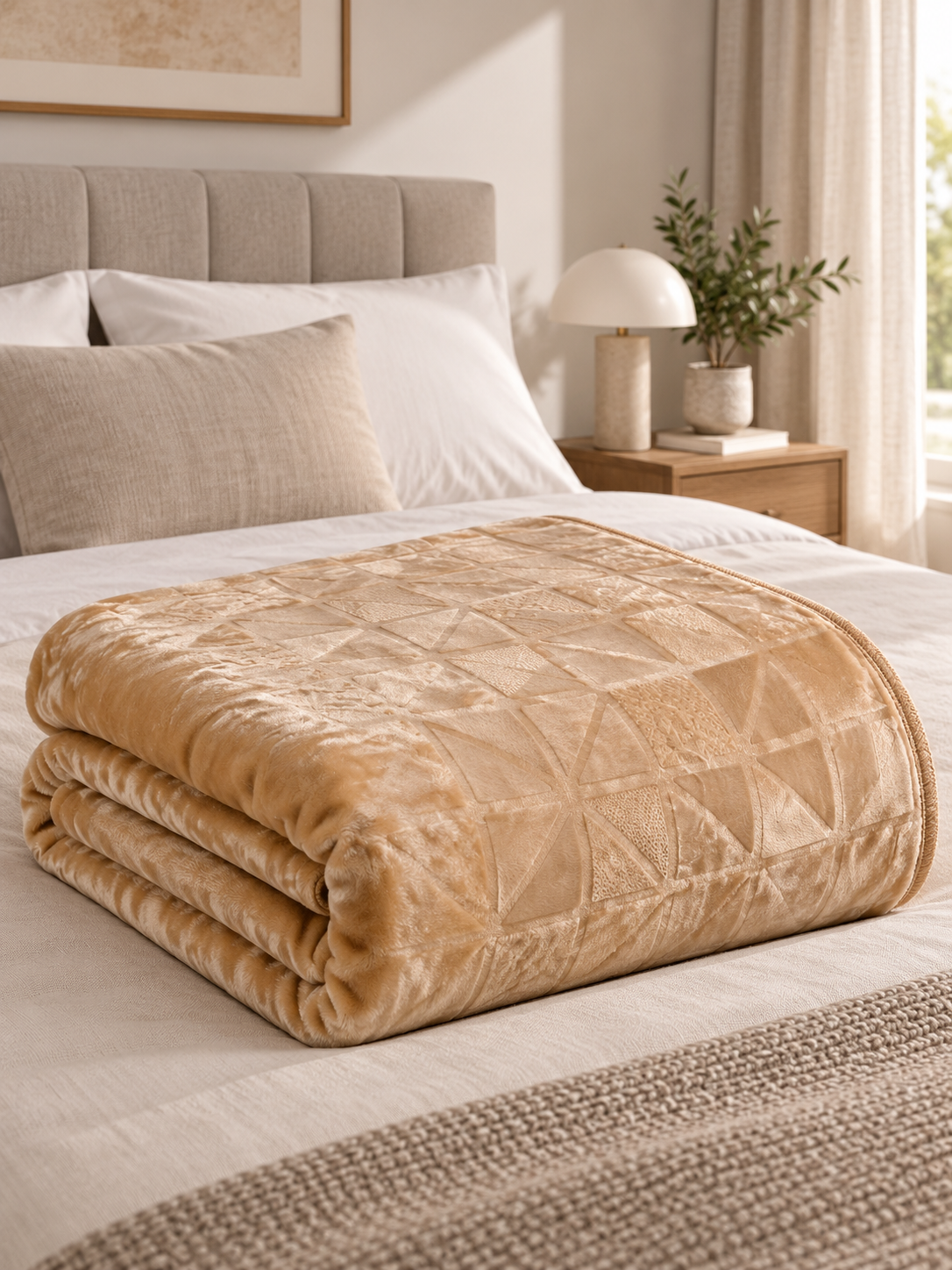Verena King-Size Blanket acrylic | Jagdish Store