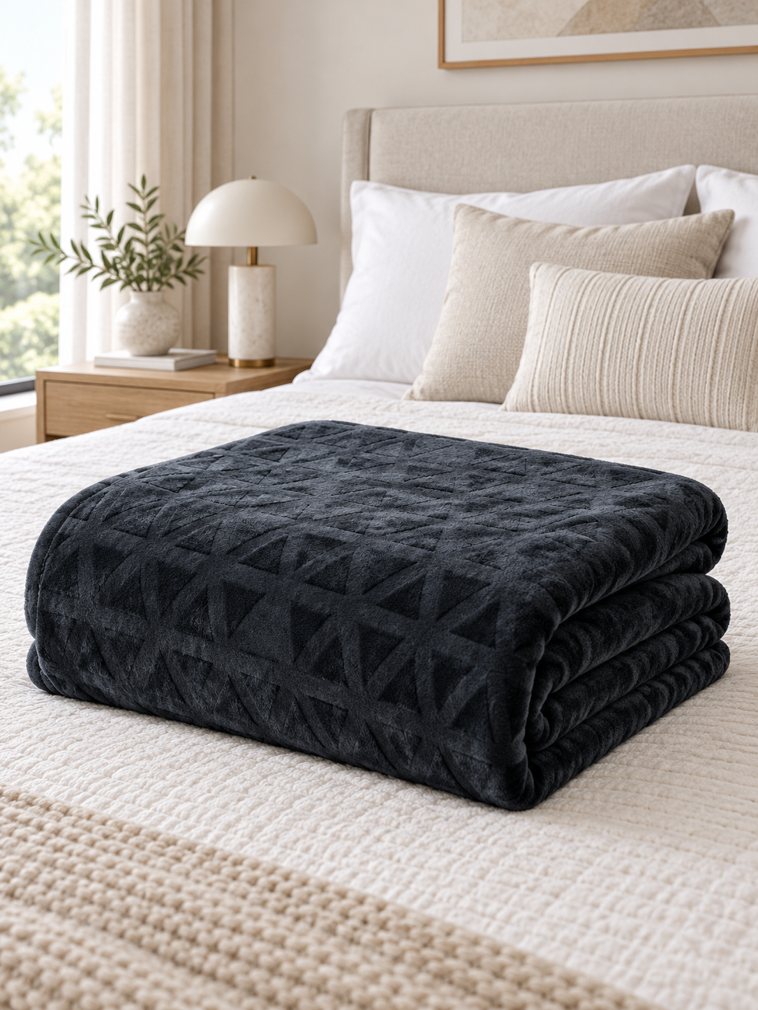 Verena King-Size Blanket acrylic | Jagdish Store