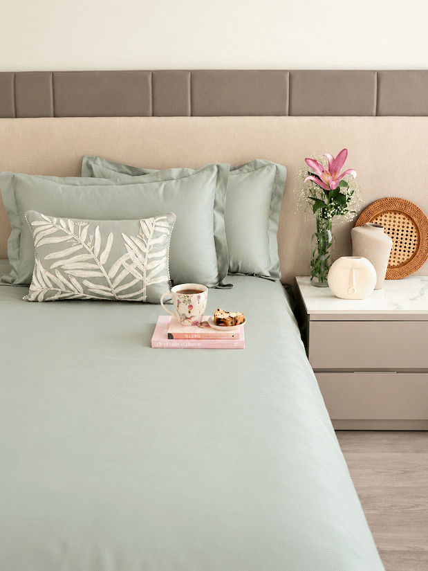 Lorenza Noira 1000TC Cotton Rich King Size Bedsheet