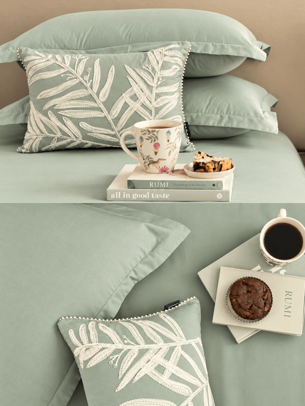 Lorenza Noira 1000TC Cotton Rich King Size Bedsheet