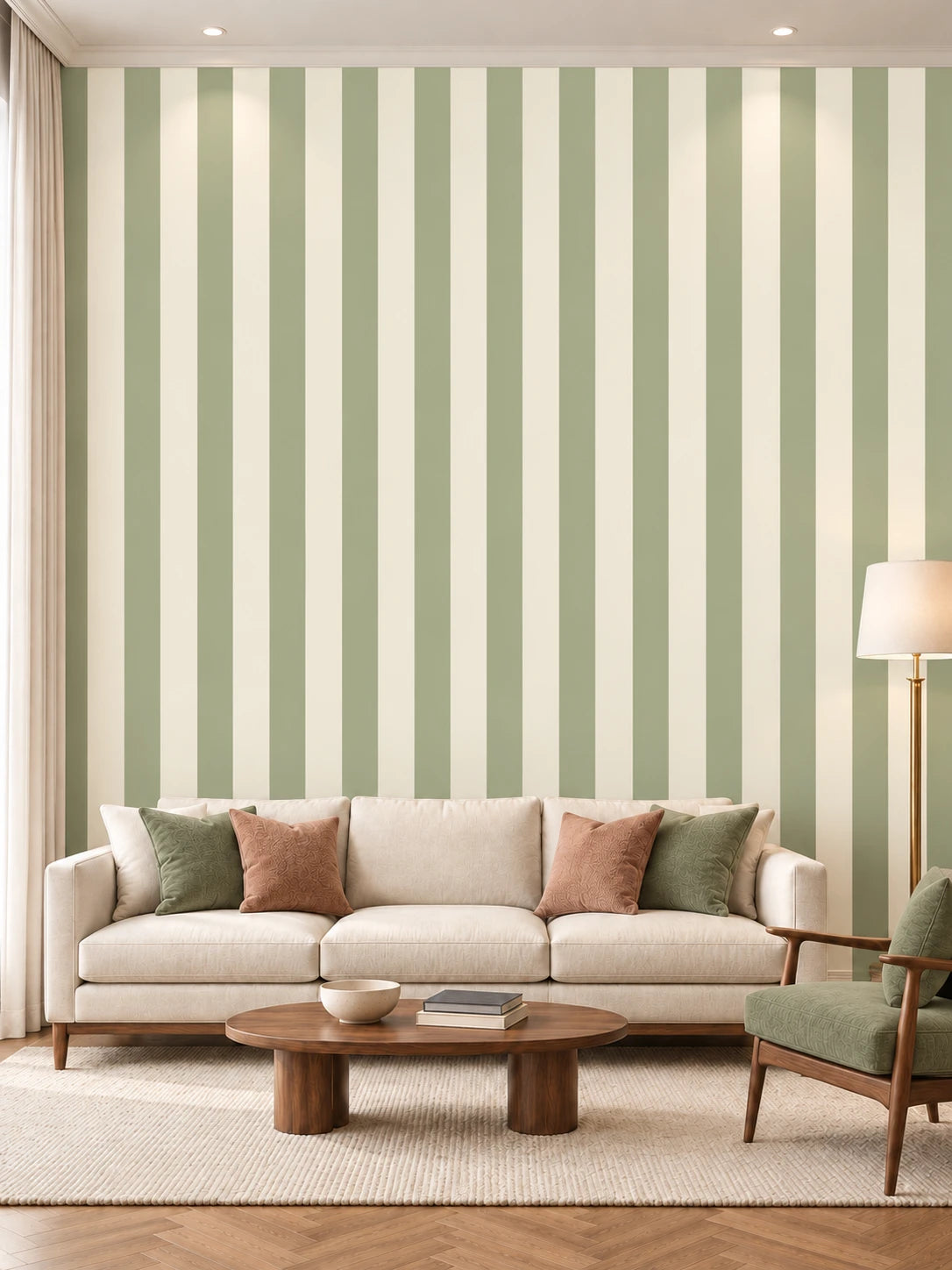 Striavora Tailored Stripe Wallpaper