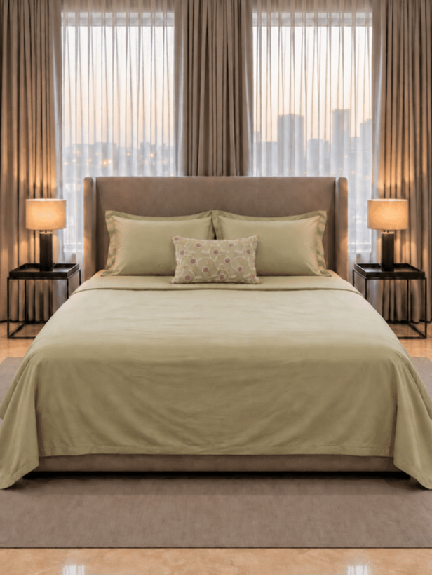 Lorenza Ayra 1000TC Cotton Rich King Size Bedsheet