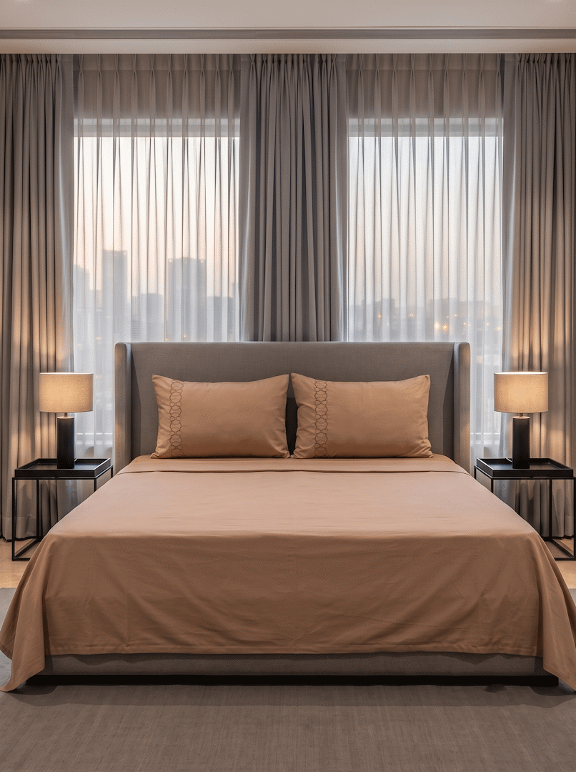 Syona Kasa 1000TC cotton King Size Bedsheet