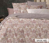 English Home 220TC King Size Geometric Bedsheet SPLXL481