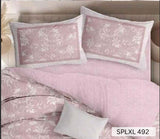 English Home 220TC Double bedsheet with Pillow Cover