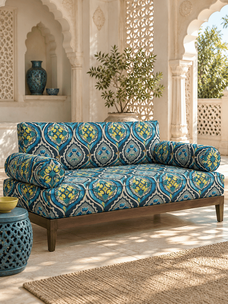 Silvana Upholstery Fabric | Bikaner Collection