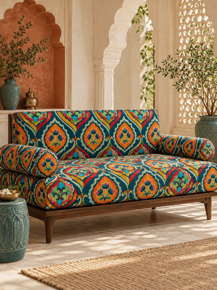 Silvana Upholstery Fabric | Bikaner Collection