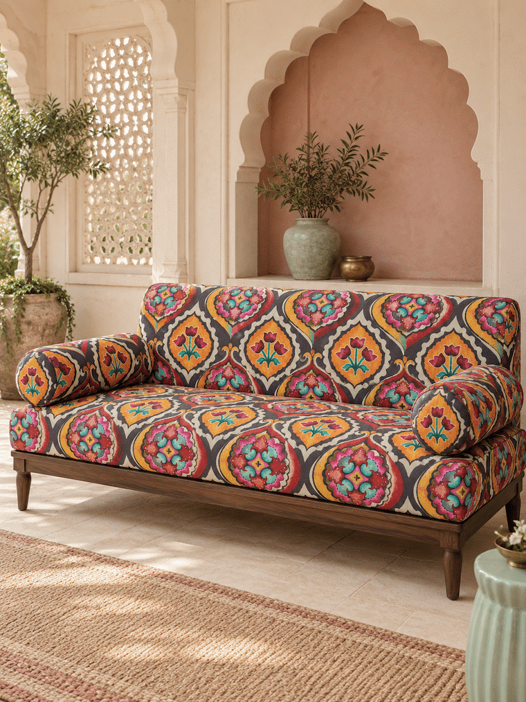 Silvana Upholstery Fabric | Bikaner Collection