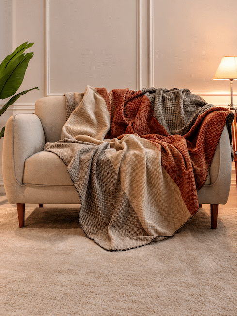 Biederlack Plush Home Double bed Blanket – Made in Germany