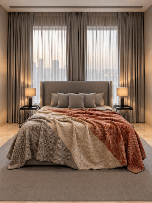 Biederlack Plush Home Double bed Blanket – Made in Germany