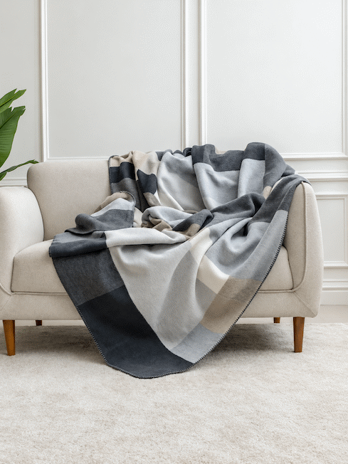 Biederlack Plush Home Double bed Blanket – Made in Germany
