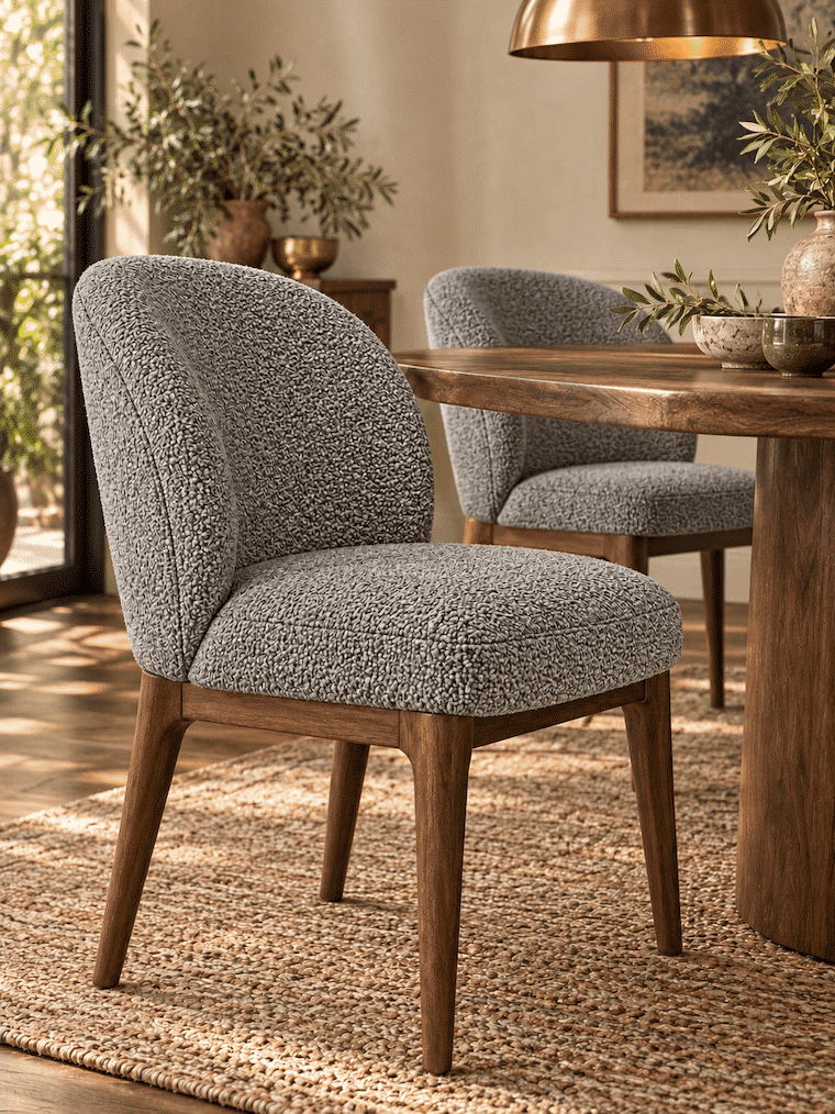 Lukora Two-Tone Textured Upholstery Fabric
