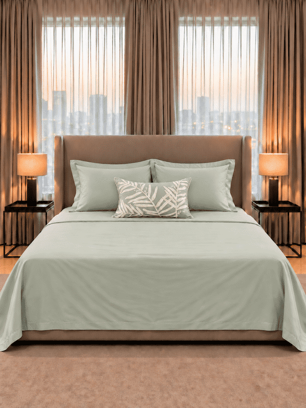 Lorenza Noira 1000TC Cotton Rich King Size Bedsheet